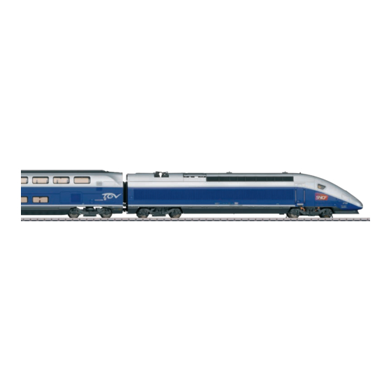 marklin TGV Euroduplex Manuels