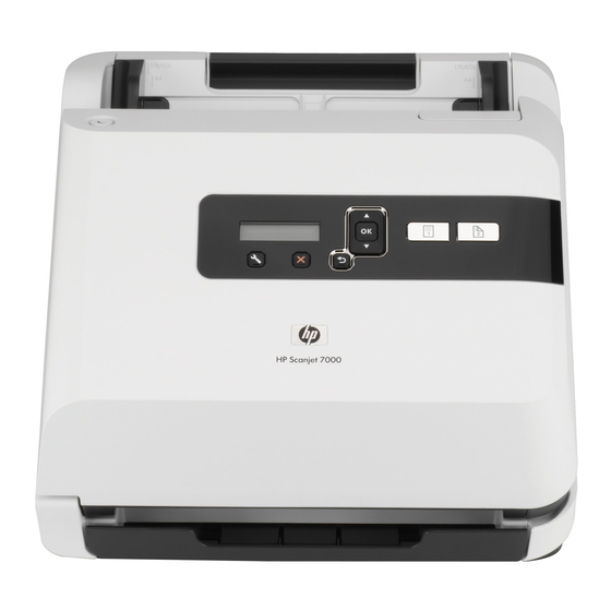 HP Scanjet 7000 Guide De Démarrage Rapide