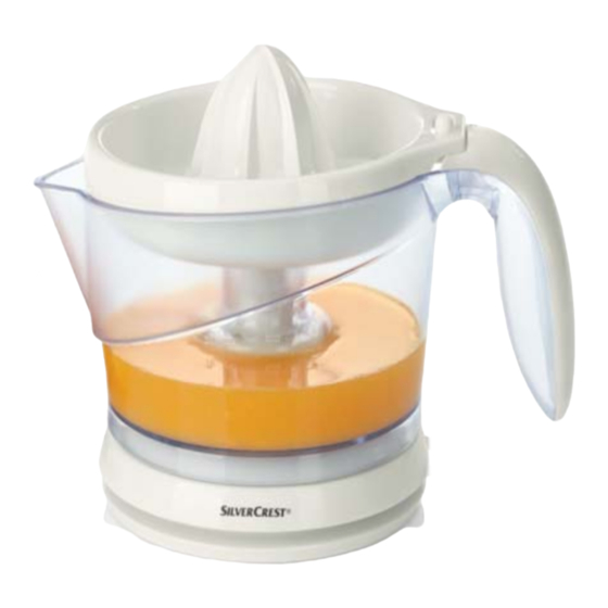 SilverCrest SZP 25 A1 Mode D'emploi