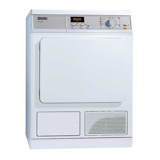 Miele PT 5137 WP Mode D'emploi Et Instructions D'installation