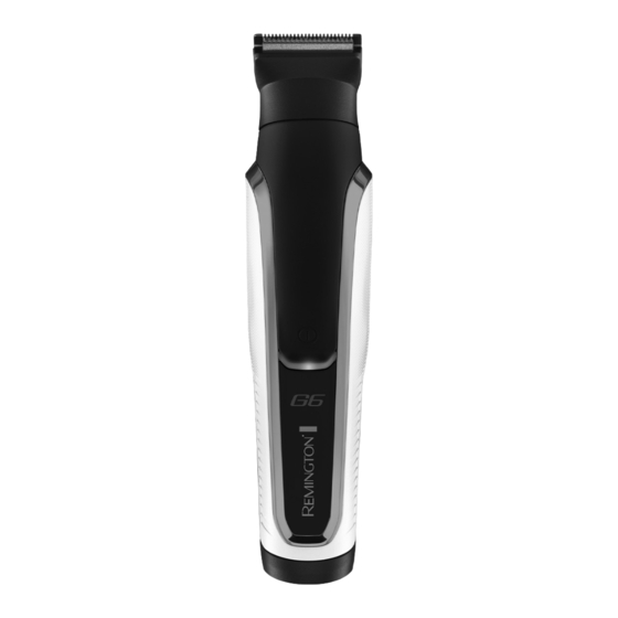 Remington G6 Graphite Serie Mode D'emploi