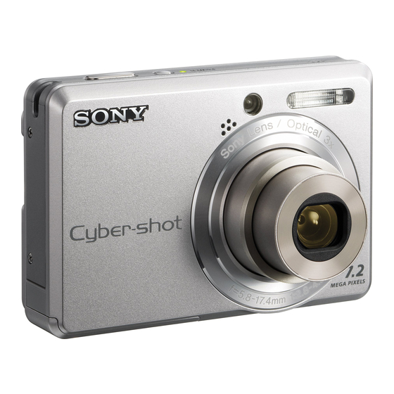 Sony Cyber-shot DSC-S730 Mode D'emploi