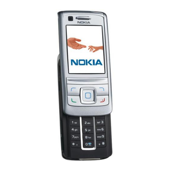 Nokia 6280 Manuel D'utilisation