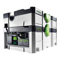 Festool CTL SYS Notice D'utilisation D'origine