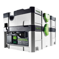 Festool CTL SYS Notice D'utilisation D'origine