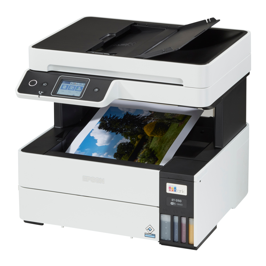 Epson ET-5150 Point De Départ