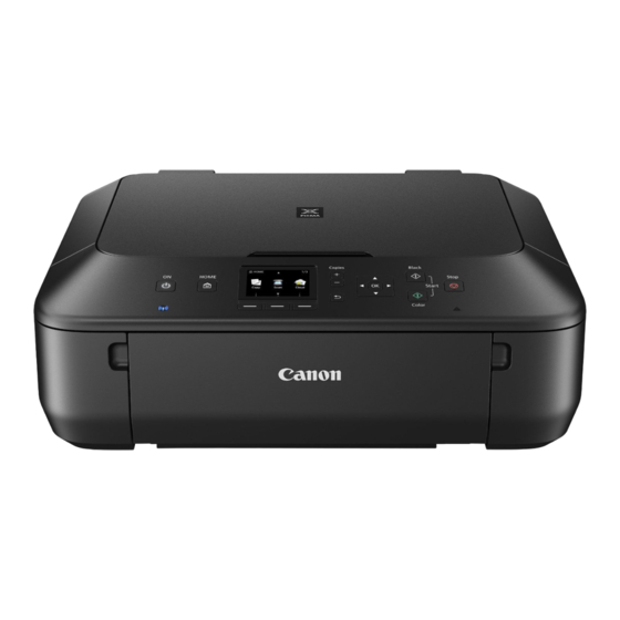 Canon PIXMA MG5700 Serie Manuel En Ligne