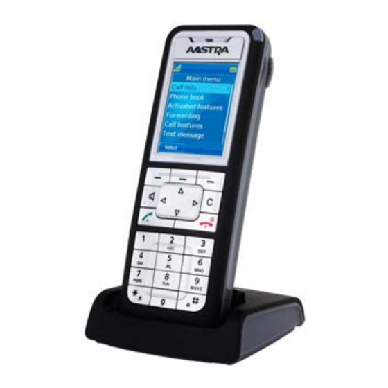 Aastra 612d Mode D'emploi