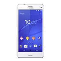 Sony Xperia Z3 Compact D5833 Guide De L'utilisateur