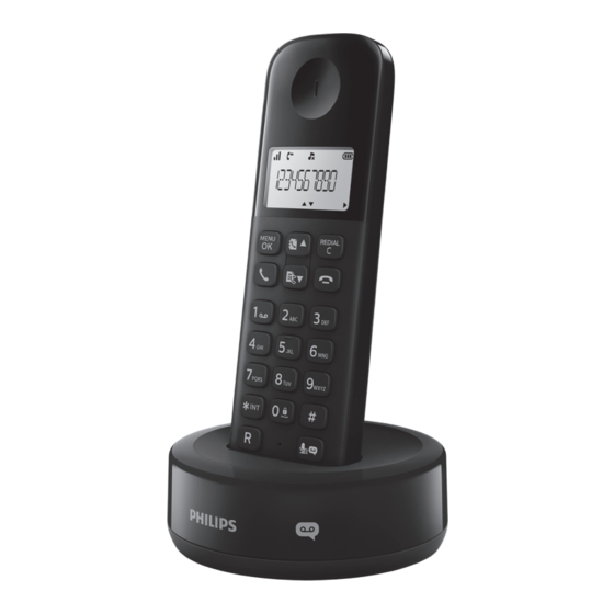 Philips D160 Bref Mode D'emploi