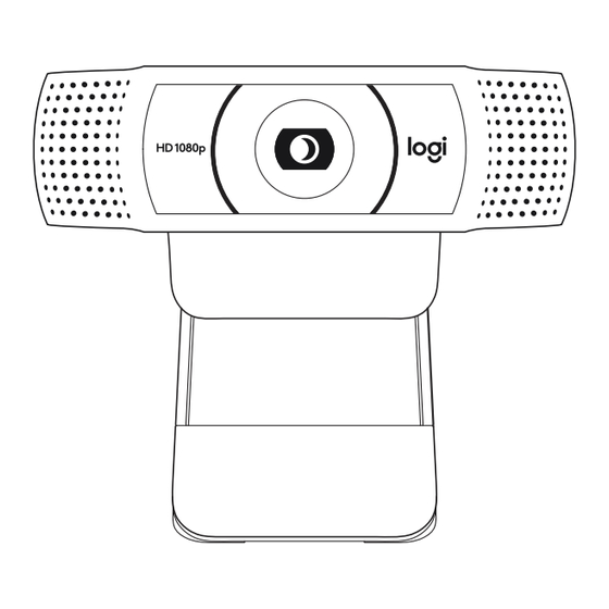 Logitech C920s PRO Guide De Démarrage