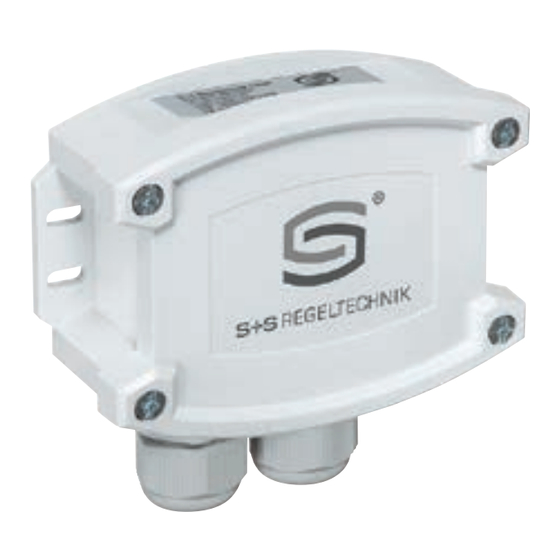 S+S Regeltechnik HYGRASGARD xx-Modbus-T3 Notice D'instruction