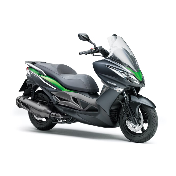 Kawasaki J300 2015 Manuels