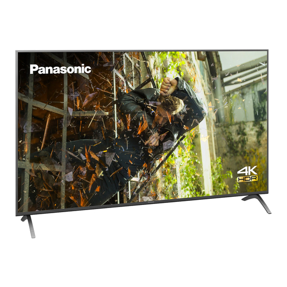 Panasonic TX-43HX900E Mode D'emploi