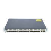 Cisco Catalyst 3750G Guide D'installation