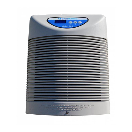 BlueMarine Chiller200 Mode D'emploi