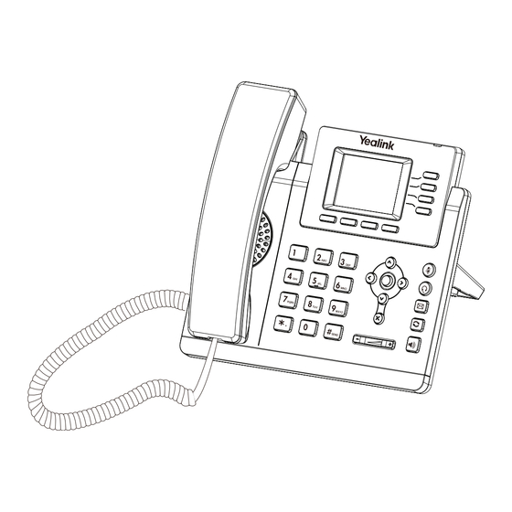 Yealink SIP-T33P Guide De Démarrage Rapide