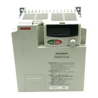 Mitsubishi Electric FR-E54-1,5 EC Manuel D'utilisation