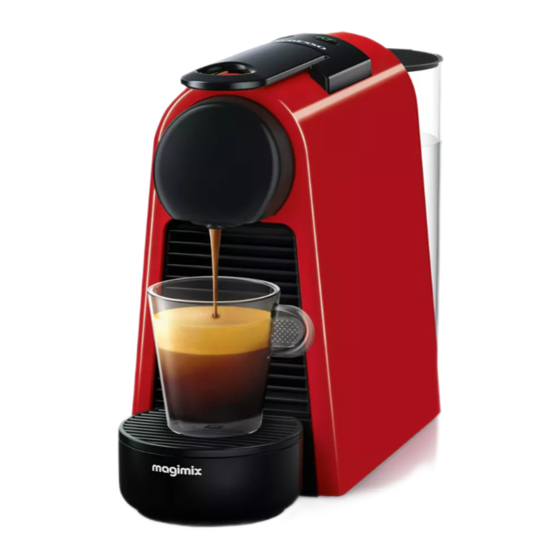 Nespresso magimix ESSENZA MINI Guide De L'utilisateur