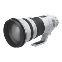 Canon EF400mm f/2.8L IS III USM Mode D'emploi