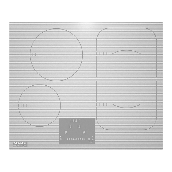 Miele KM 6324-1 Mode D'emploi Et Instructions De Montage