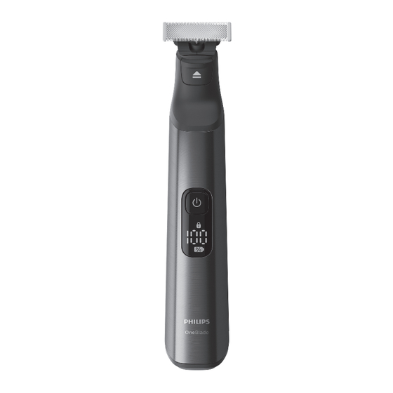 Philips OneBlade QP6550/17 Mode D'emploi