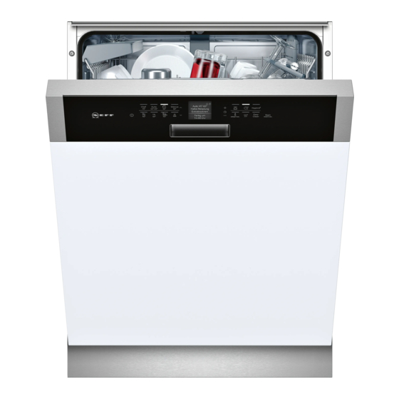NEFF S416I80S1E Mode D'emploi