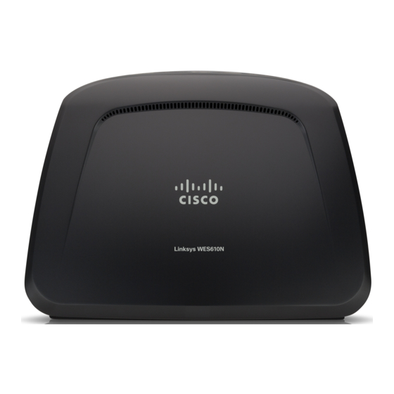 Cisco Linksys WET610N Guide De L'utilisateur