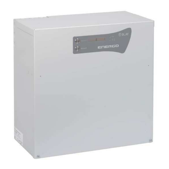 SLAT ENERGO 48V 12A C85 LI Notice D'installation