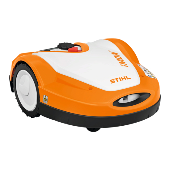 Stihl iMow RMI 632 Guide Rapide