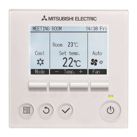 Mitsubishi Electric PAR-32MAAG Manuel D'instructions