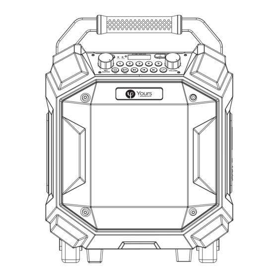 audiophony Yours BOOMBOX Guide De L'utilisateur