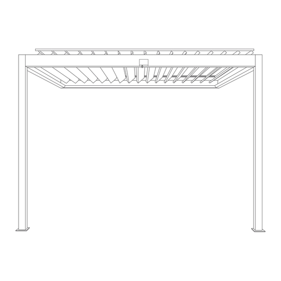 PERGOLA BIOCLIMATIQUE Instructions De Montage