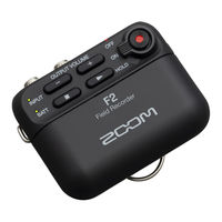 Zoom F2 Mode D'emploi