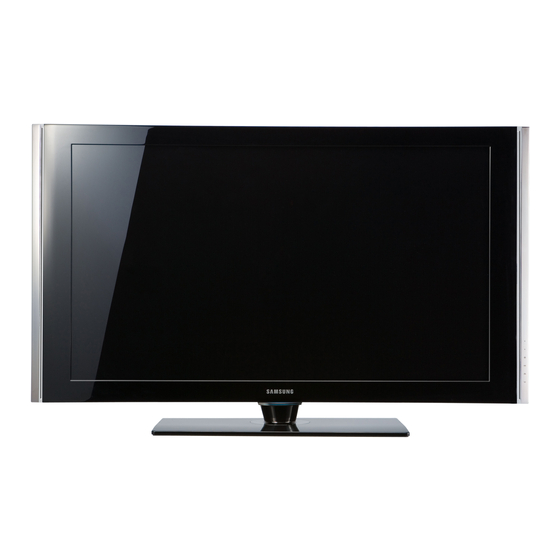 Samsung LE40F8 Manuel D'utilisation
