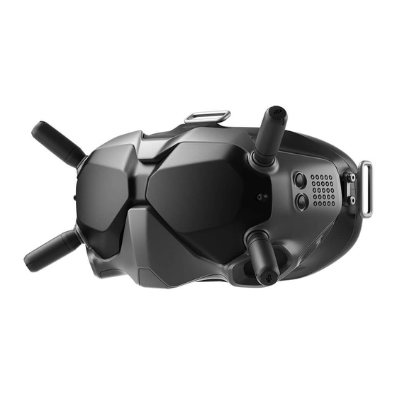 dji FPV Goggles V2 Guide De L'utilisateur