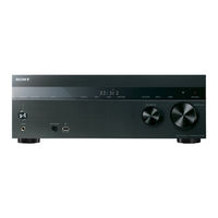 Sony STR-DH550 Guide De Démarrage