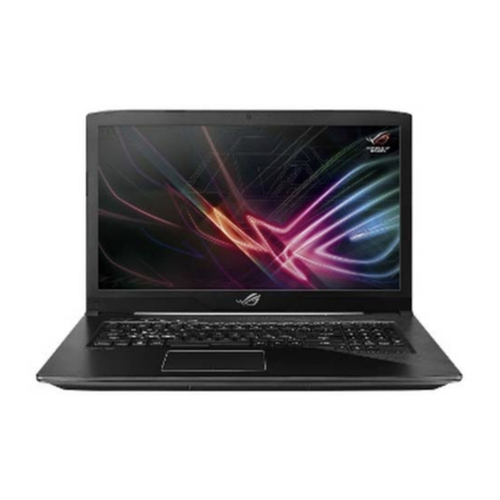 Asus Republic of Gamers ROG Strix G Serie Manuel Électronique