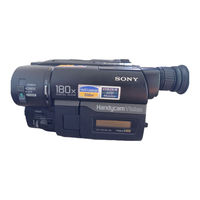 Sony Handycam Vision Mode D'emploi