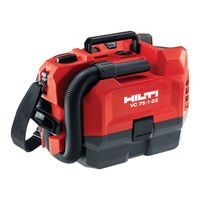 Hilti VC 75-1-22 Mode D'emploi