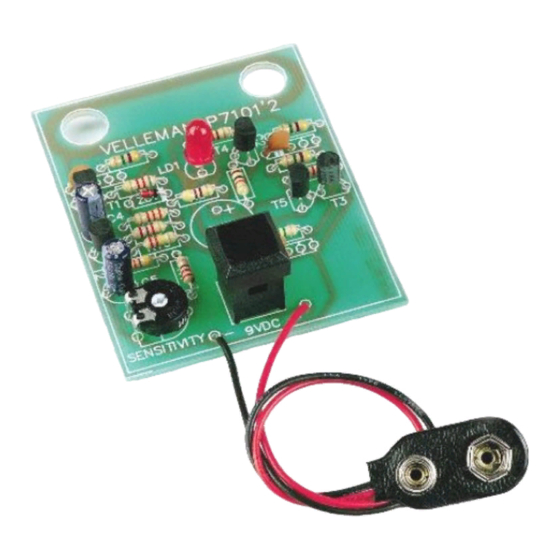 Velleman K7101 Manuel D'instructions
