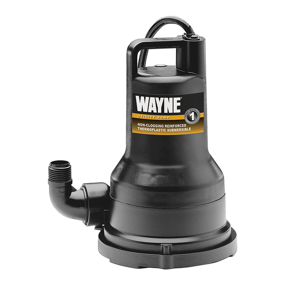 Wayne VIP Serie Instructions D'installation Et D'utilisation