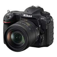 Nikon D500 Mode D'emploi