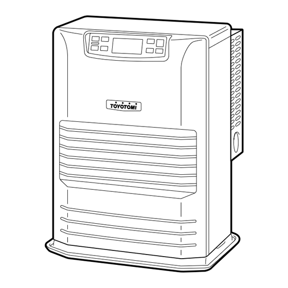 Toyotomi Toyostove Laser 300 A Manuel D'installation Et De Fonctionnement