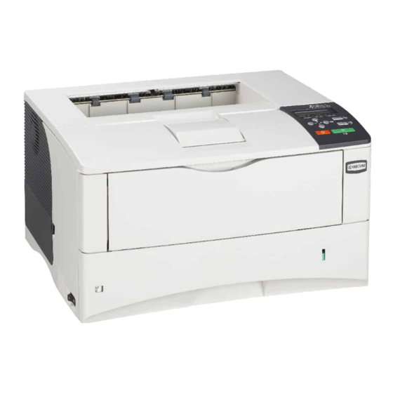 Kyocera FS-6950DN Manuel D'utilisation Avancée