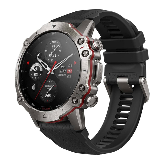 Amazfit Falcon Manuel Du Produit