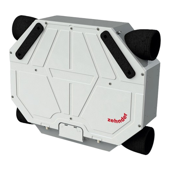 Zehnder ComfoAir Flex Manuel De L'utilisateur