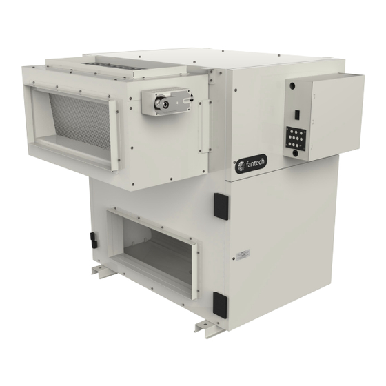 Fantech SHR 8005R Mode D'emploi