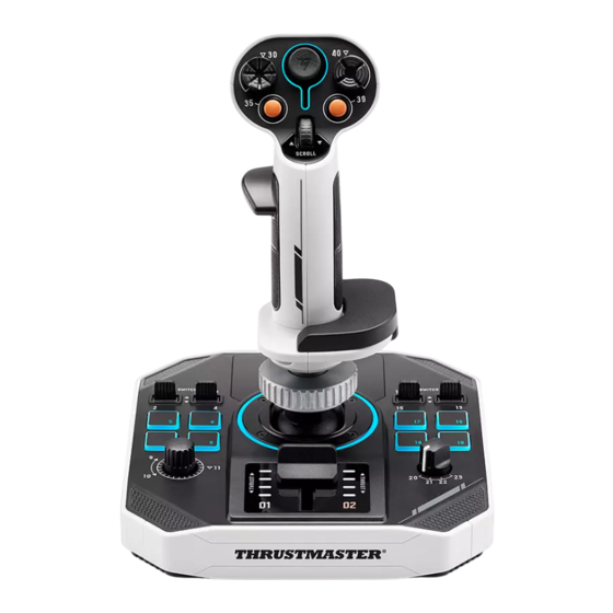 Thrustmaster SOL-R FLIGHTSTICK Manuel D'instructions