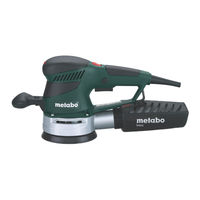 Metabo SX E 450 TurboTec Mode D'emploi